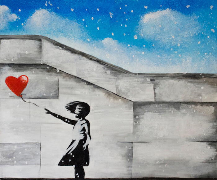 La Fillette au Ballon de Banksy